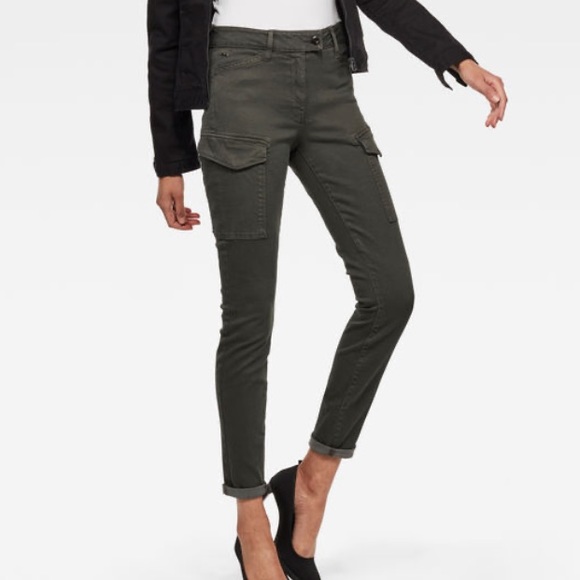 G-Star Denim - G-Star RAW Blossite Army Skinny EUC